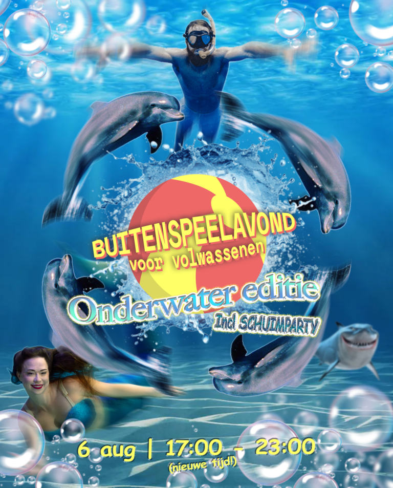 VECHTCLUB - Onderwater editie poster