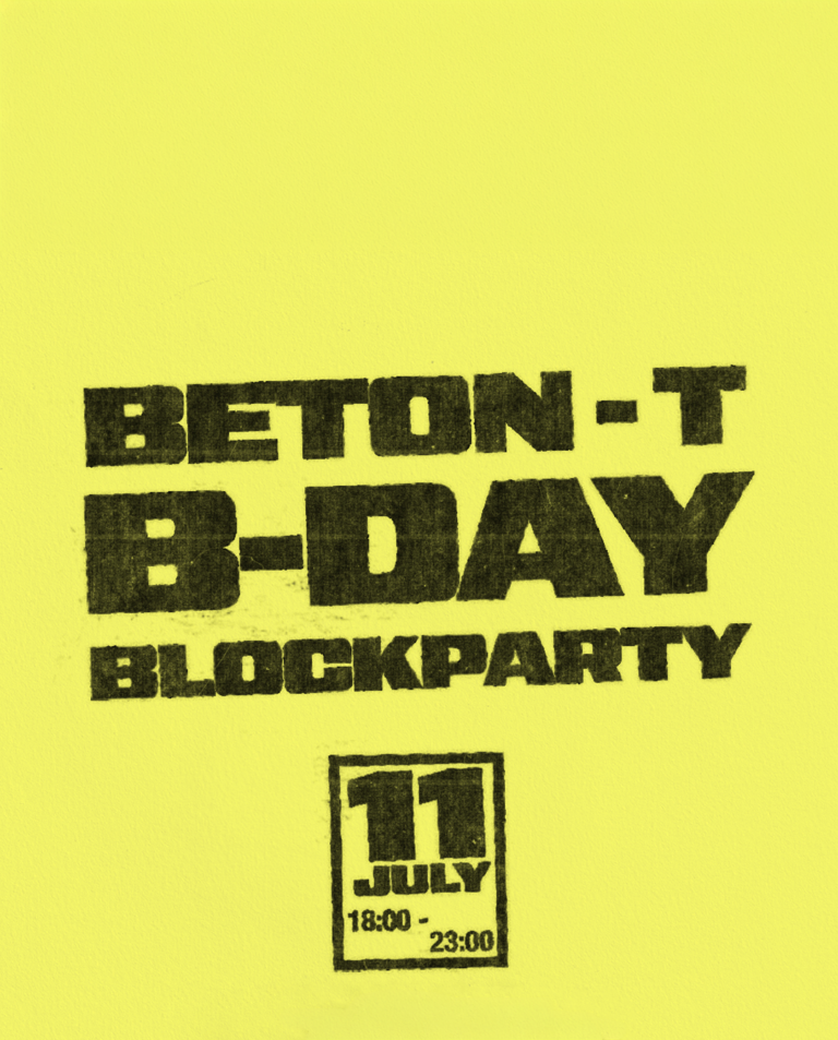 VECHTCLUB - Bday blockparty